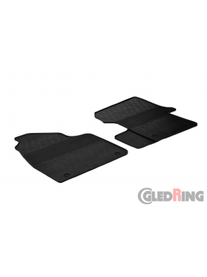 Original Gledring Passform Fußmatten Gummimatten 2 Tlg. - Volkswagen VW Crafter 05.2006->01.2017